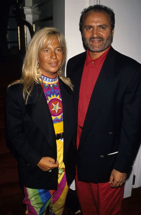 gianni versace novio|donatella versace.